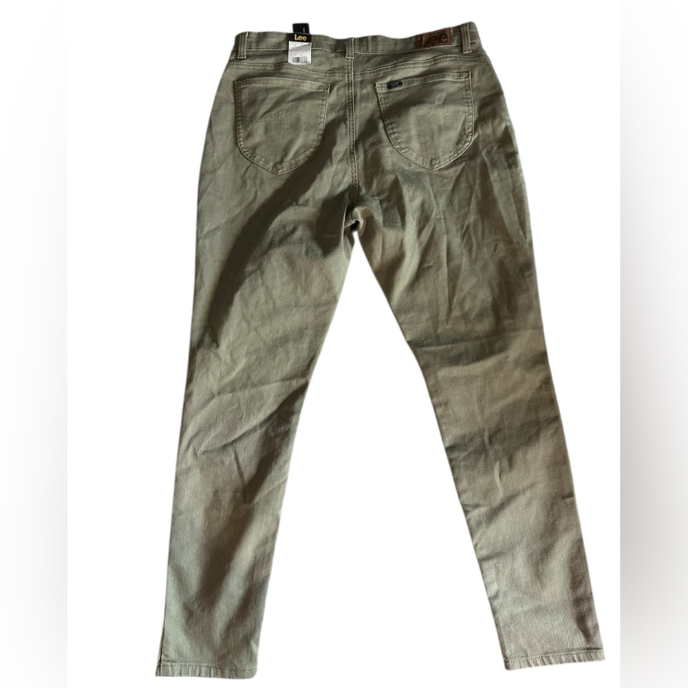 Lee Sculpting Olive Trousers - Picture 4 of 6
